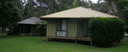 Beach bungalows at Lighthouse Beach Holiday Village