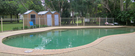 swimminhg pool at Lighthouse Beach Holiday Village